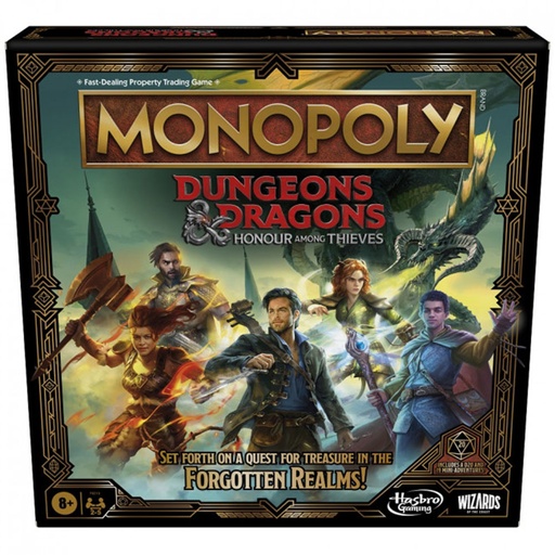 [AI1XBAE01] Monopoly Dungeons & Dragons Honor Among Thieves Board Game
