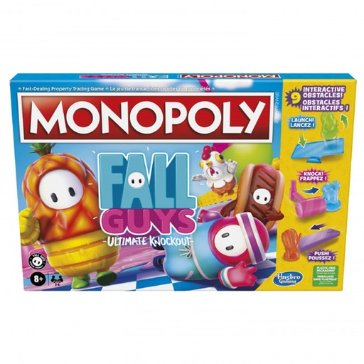 [AI1UYRH01] Monopoly Fall Guys Ultimate Knockout Board Game