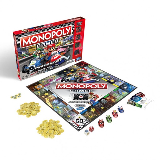 [AI1YBXC01] Monopoly Gamer Mario Kart Edition Board Game