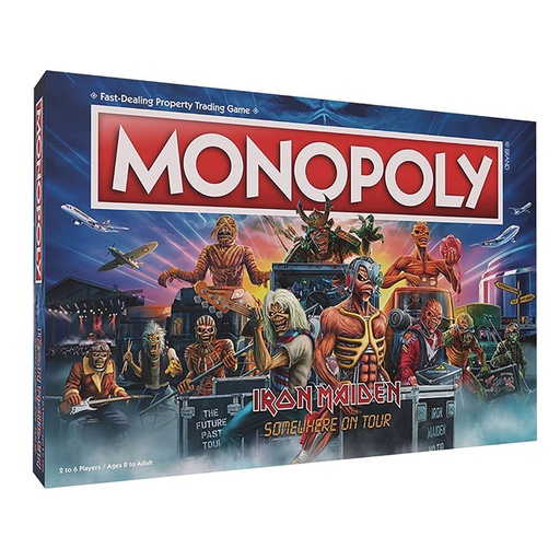 [AI1UQYA01] Monopoly Iron Maiden Edition Board Game