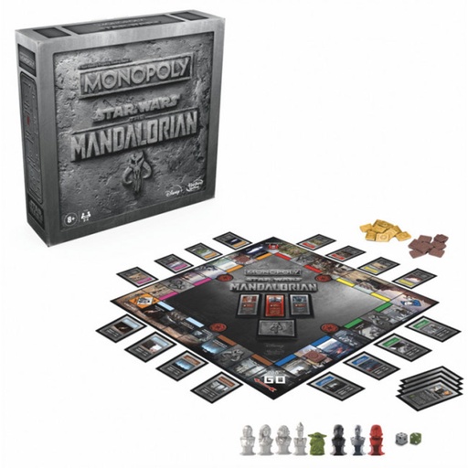 [AI1AJUH01] Monopoly Mandalorian Edition Board Game