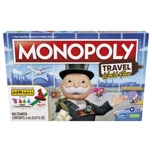 [AI1YWHT01] Monopoly Travel World Tour Edition Board Game