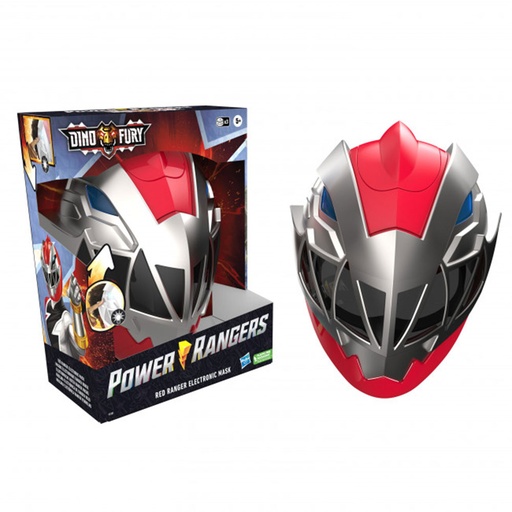 [AI1LKSR01] Power Rangers Dino Fury Red Ranger Electronic Mask