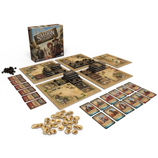 [AI1APNZ01] Saloon Tycoon 2nd Edition Board Game