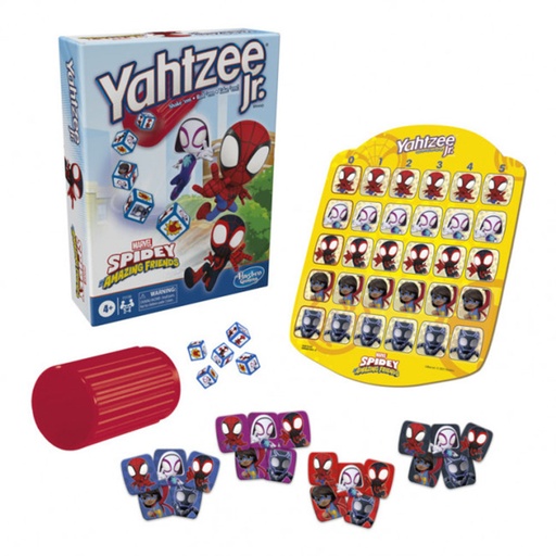 [AI1HRRQ01] Yahtzee Junior Spidey & Friends Board Game