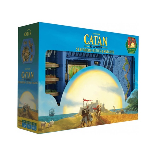 [VR7AUYC01] Catan 3D Seafarers & Cities & Knights Expansion Game