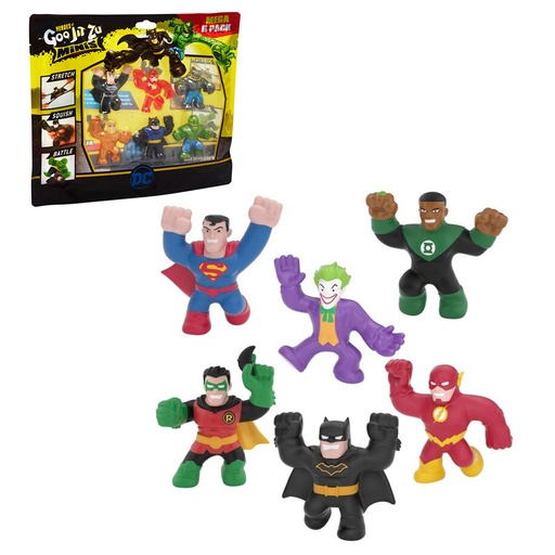 [RI2PPGN01] Heroes Goo Jit Zu DC S4 Mini Heroes 6pcs
