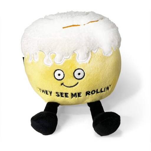 [WV7SJGF01] Punchkins They See Me Rollin Cinnamon Roll Plush
