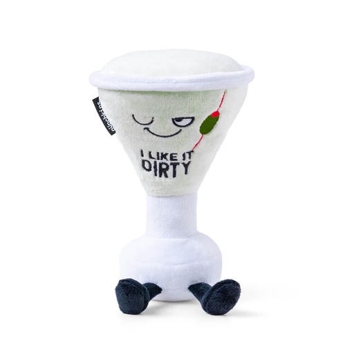 [WV7AFDJ01] Punchkins I Like It Dirty Martini Plush