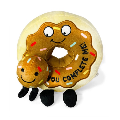 [WV7WHEZ01] Punchkins You Complete Me Donut Plush