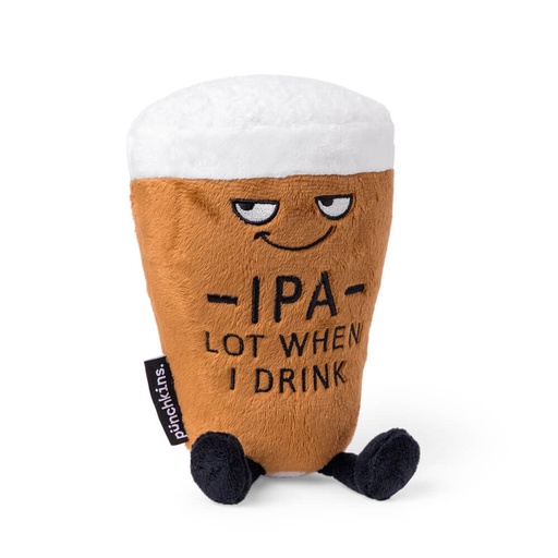 [WV7NCJI01] Punchkins IPA Lot When I Drink Pint Plush