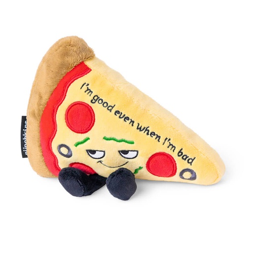 [WV7RDFA01] Punchkins Even When I'm Bad I'm Good Pizza Plush