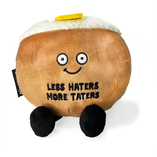 [WV7OXOA01] Punchkins Less Haters More Taters Potato Plush