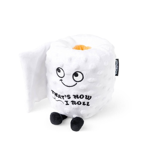 [WV7YKQJ01] Punchkins That's How I Roll Toilet Paper Plush