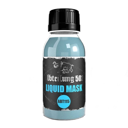 [LP3WUJZ01] Abteilung 502 Liquid Mask Model Paint Kit 100mL (Aqua Blue)
