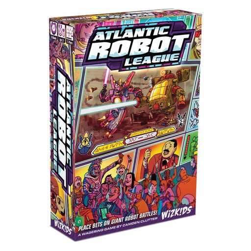 [LP3JKHB01] Wizkids Atlantic Robot League Board Game