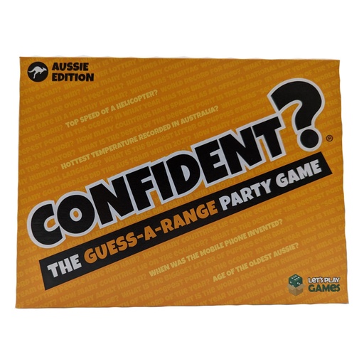 [LP3QWME01] Confident? Australia Edition Party Game