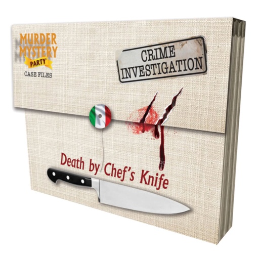 [LP3HMZR01] Murder Mystery Death by Chef's Knife Board Game