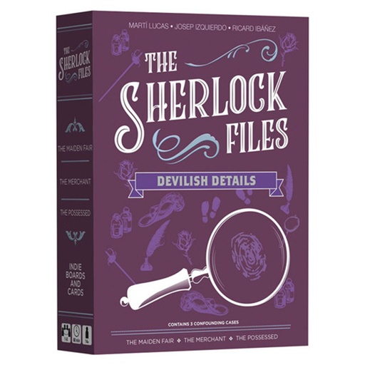 [LP3NTMJ01] The Sherlock Files Vol 6 Devilish Details Board Game