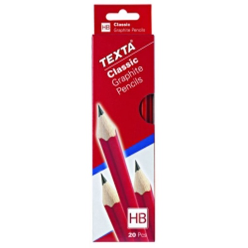 [WS4ZLTH01] Texta Classic HB Lead Pencil (Box of 20)