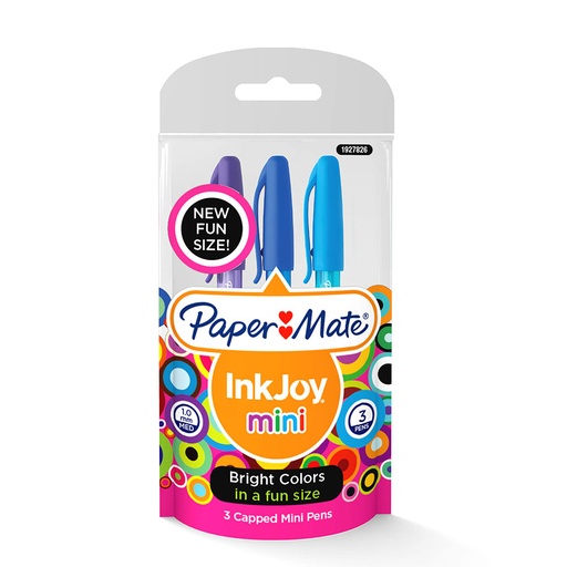 [WS4RJKI01] Papermate Inkjoy Mini Pen (Pack of 3)