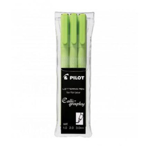 [WS4SQVX01] Pilot Lettering Pen 3pcs (Black)