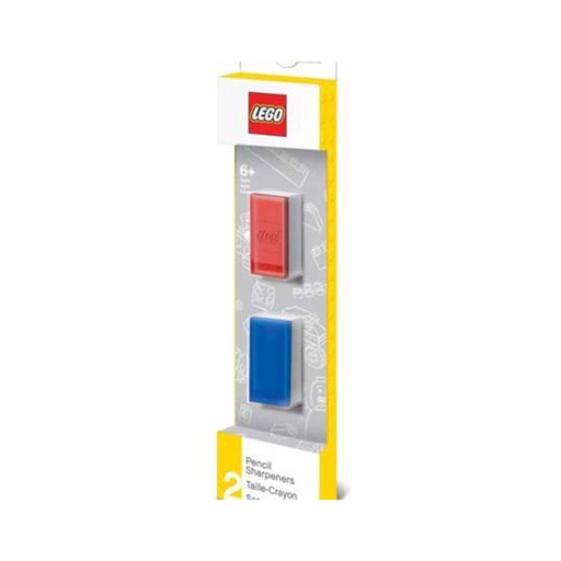 [WS4GAUV01] Lego Pencil Sharpener with Buildable Bricks 2pcs (White)
