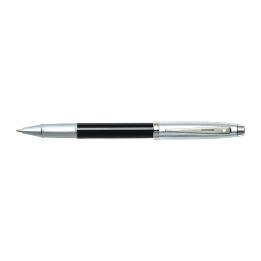 [WS4VCAR01] Sheaffer 100 RB Pen with Nickel Plate Trim (Black/Chrome)