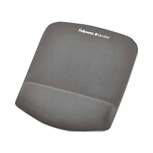 [WS4GIXJ01] Fellowes Plushtouch Graphite Mouse Pad/Wrist Rest