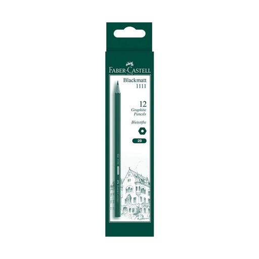[WS4HPSM01] Faber-Castell 1111 Economy 2B Lead Pencil (Box of 12)