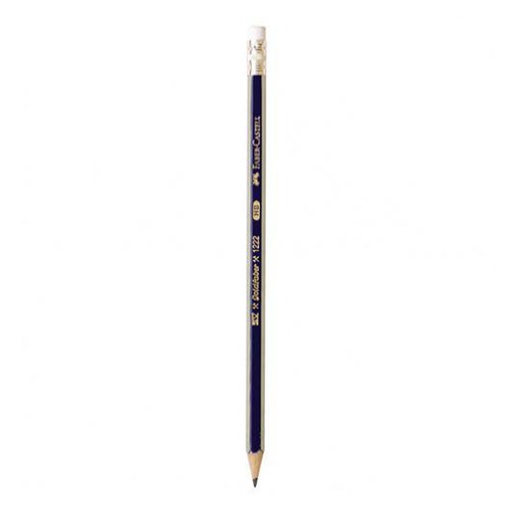 [WS4MPYJ01] FaberCastell Goldfaber Graphite Lead Pencil w/ Eraser 12pcs