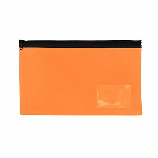 [WS4QCUD01] Celco Small Bright Pencil Case with 1 Zip (Orange)