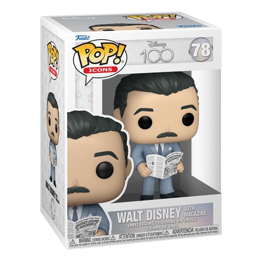 [IC14HMFQ01] Disney: D100 Walt Disney with Magazine Pop! Vinyl