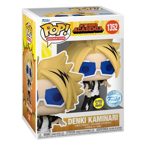 [IC14ZUSK01] My Hero Academia Denki Kaminari US Exclusive Glow Pop! Vinyl