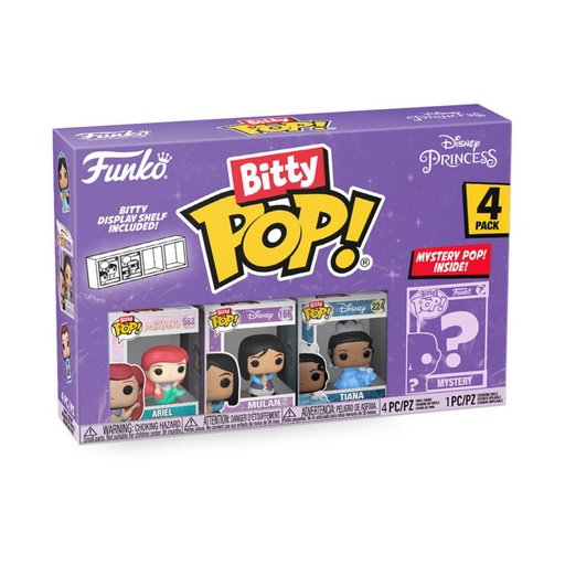 [IC14NGCY01] Disney Princess Ariel Bitty Pop! 4-Pack