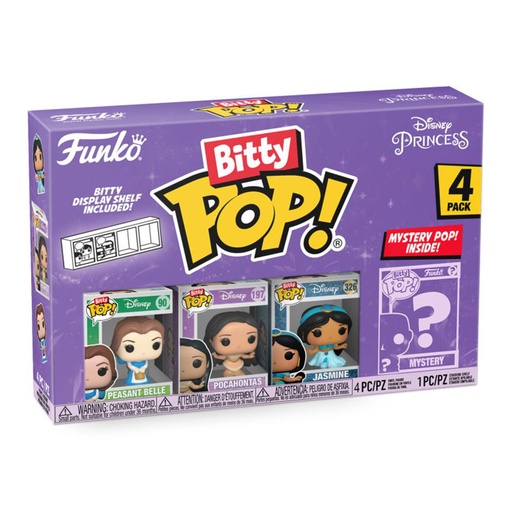 [IC14FYYS01] Disney Princess Belle Bitty Pop! 4-Pack