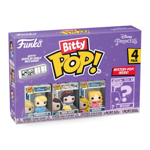 [IC14DYUS01] Disney Princess Cinderella Bitty Pop! 4-Pack