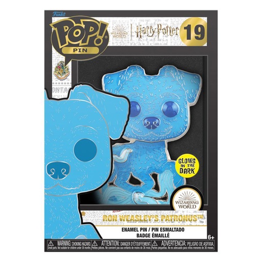 [IC14IHVI01] Ron Weasley's Jack Russell Terrier Patronus Pop! Enamel Pin