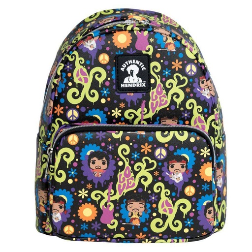 [IC14CAMX01] Jimi Hendrix Love & Flowers Mini Backpack