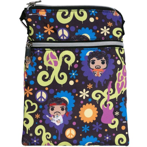 [IC14NIBQ01] Jimi Hendrix Love & Flowers Crossbody