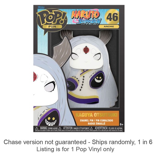 [IC14TSFE01] Naruto Kaguya Pop! Enamel Pin