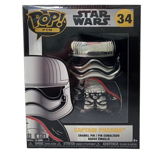 [IC14UIQE01] Star Wars Captain Phasma Pop! Enamel Pin