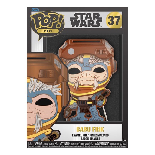 [IC14IAUM01] Star Wars Babu Frik 4" Enamel Pop! Pin