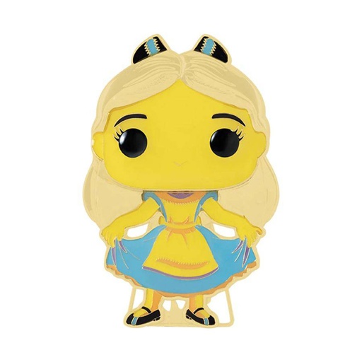 [IC14JTYQ01] Alice in Wonderland Alice Glow Blacklight Pop! Enamel Pin