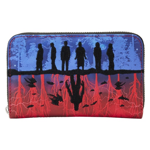 [IC14NVNW01] Stranger Things UpsideDown Shadows Zip Wallet