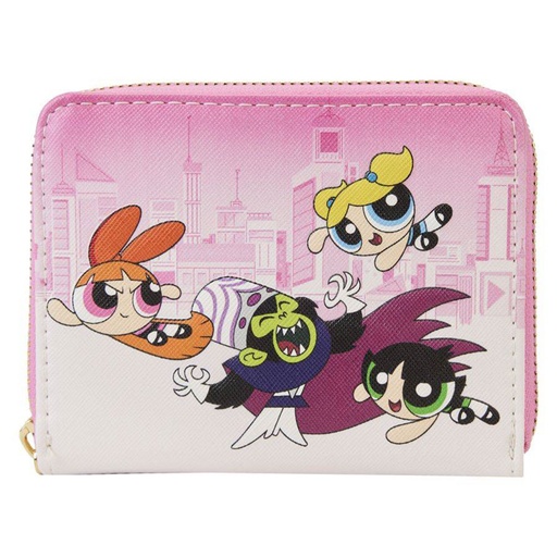 [IC14JQVO01] Powerpuff GIrls vs Mojo Jojo Zip Around Wallet