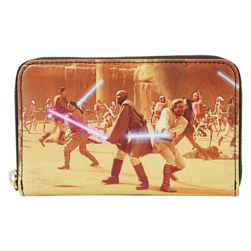[IC14VLUM01] Star Wars Episode II Attack of the Clones Zip Around Wallet