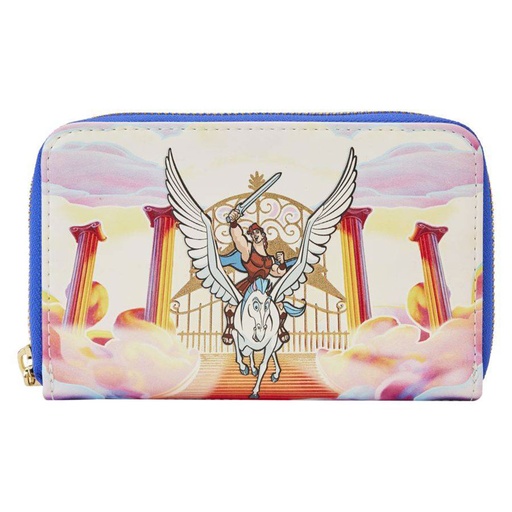 [IC14ZLTH01] Hercules 1997 Mount Olympus Gates Zip Around Wallet