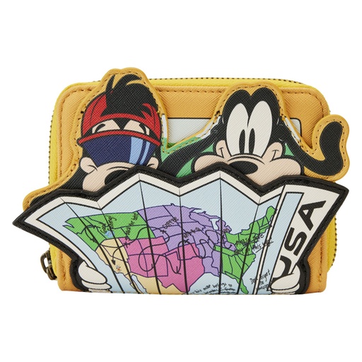 [IC14FQYS01] Disney Goofy Movie Road Trip Zip Around Wallet