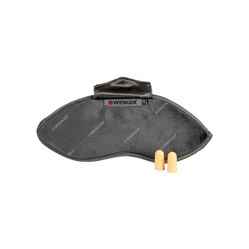 [SH2MQPY01] Wenger Eye Mask & Ear Plugs (Black)